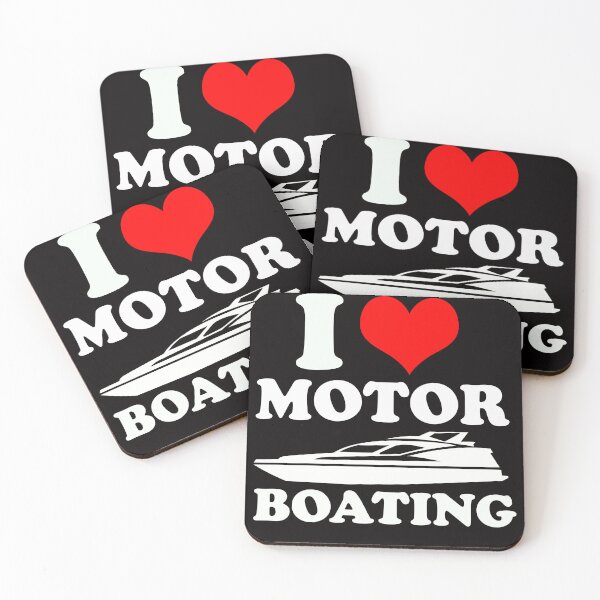 Item preview, I Love Motor Boating Funny Boater designed and sold by genevamag.