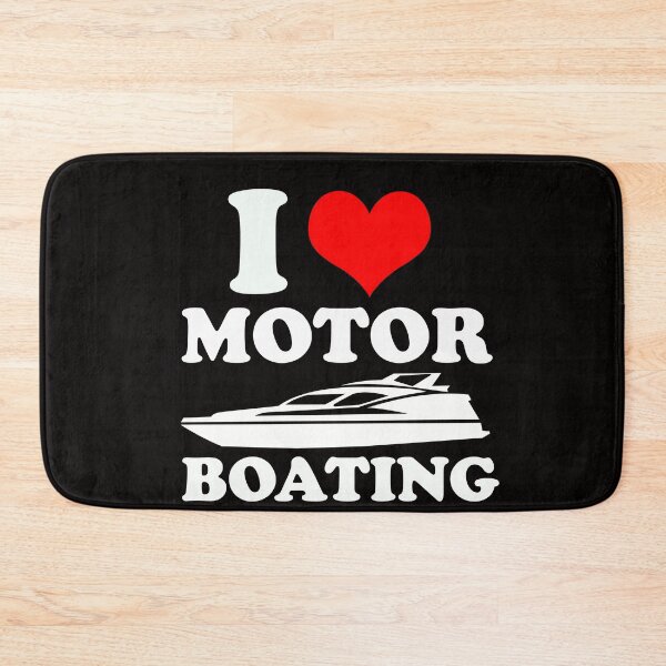 Item preview, I Love Motor Boating Funny Boater designed and sold by genevamag.