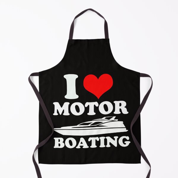 Item preview, I Love Motor Boating Funny Boater designed and sold by genevamag.