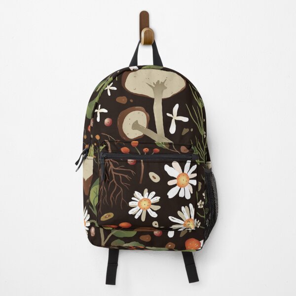 Item preview, Autumn Mushrooms and Daisies designed and sold by TiredSince 10.