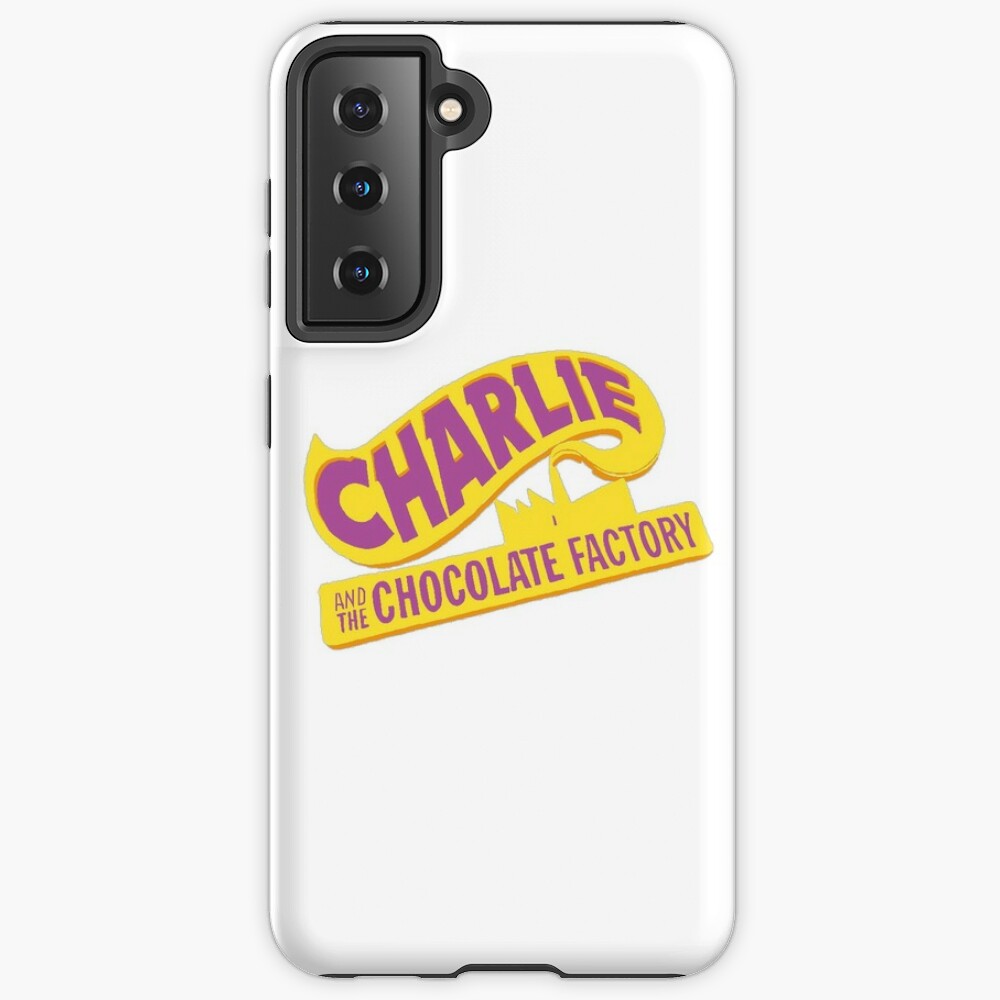  Galaxy S8 Willy Wonka and the Chocolate Factory Fudge Logo Case  : Cell Phones & Accessories