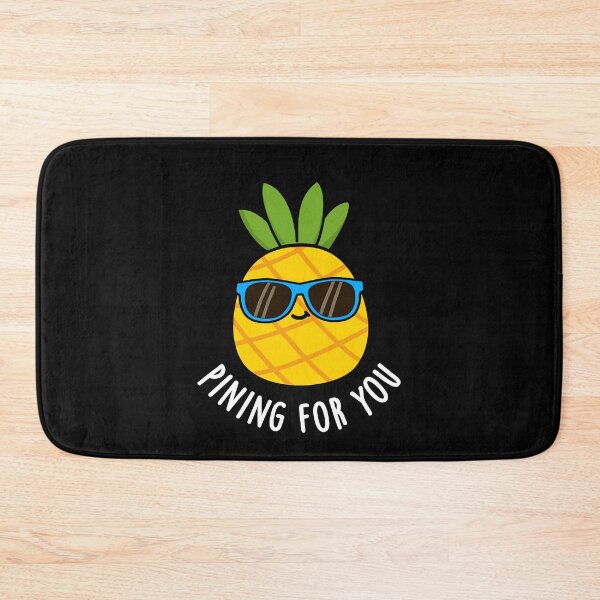 Item preview, Pining For You Funny Pineapple Puns (Dark BG) designed and sold by punnybone.