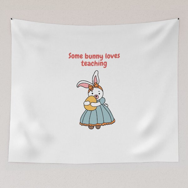 Item preview, some bunny loves teaching designed and sold by Gmarket5.