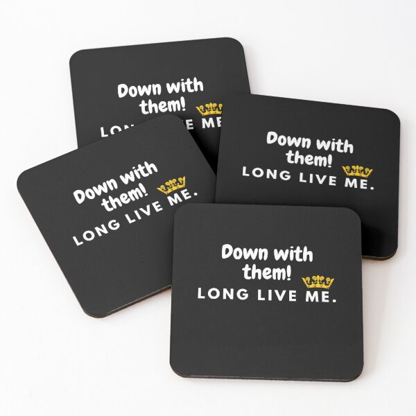 Item preview, Down with them, long live me. designed and sold by sarantis.