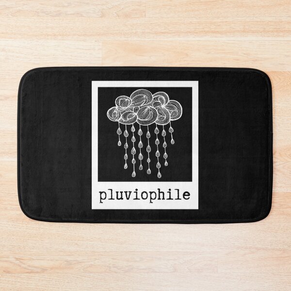 Item preview, Pluviophile (one who loves rain) designed and sold by adlibmaria.