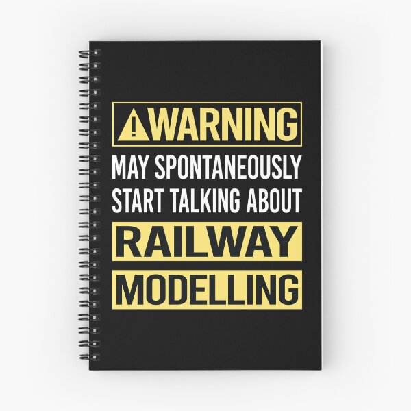 Item preview, Warning About Railway Modelling Model Railroading Train Trains designed and sold by WrightTrouble.