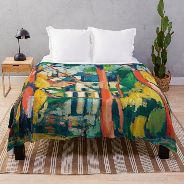 Item preview,  Arbres a la Maison Bleue by Maurice de Vlaminck designed and sold by RickE.