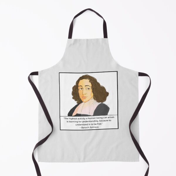 Item preview, Baruch Spinoza illustration saying designed and sold by KennyLucky.