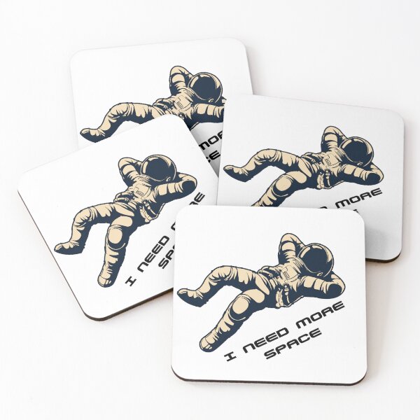 Item preview, I Need More Space Astronaut designed and sold by Global Sisterhood.
