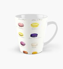 Laduree Macarons Flavor Menu Tall Mug