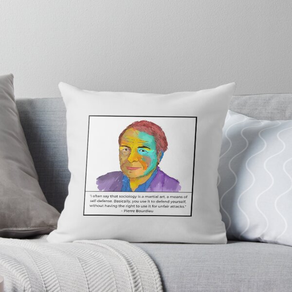 Item preview, Pierre Bourdieu abstract painting quotes designed and sold by KennyLucky.