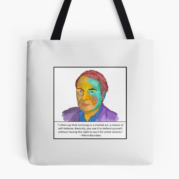 Item preview, Pierre Bourdieu abstract painting quotes designed and sold by KennyLucky.