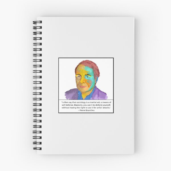 Item preview, Pierre Bourdieu abstract painting quotes designed and sold by KennyLucky.