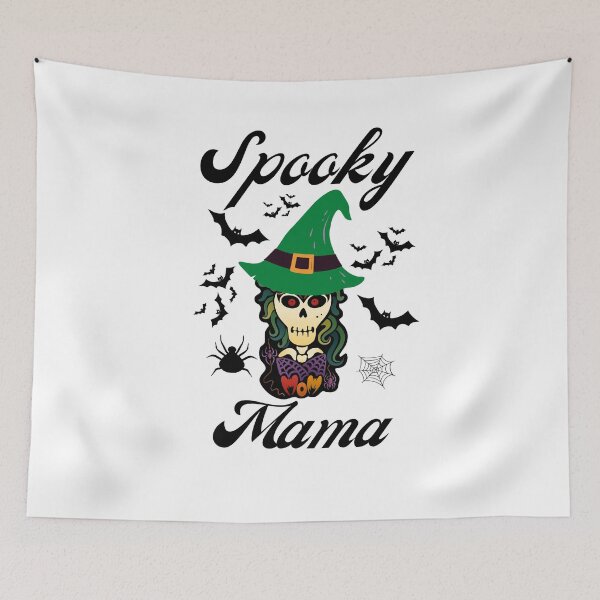 Item preview, messy bun halloween spooky mama mom halloween funny designed and sold by medbouk1.