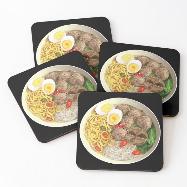 Item preview, Indonesian Bakso - Meatball Noodle Soup designed and sold by Alicia Chee.