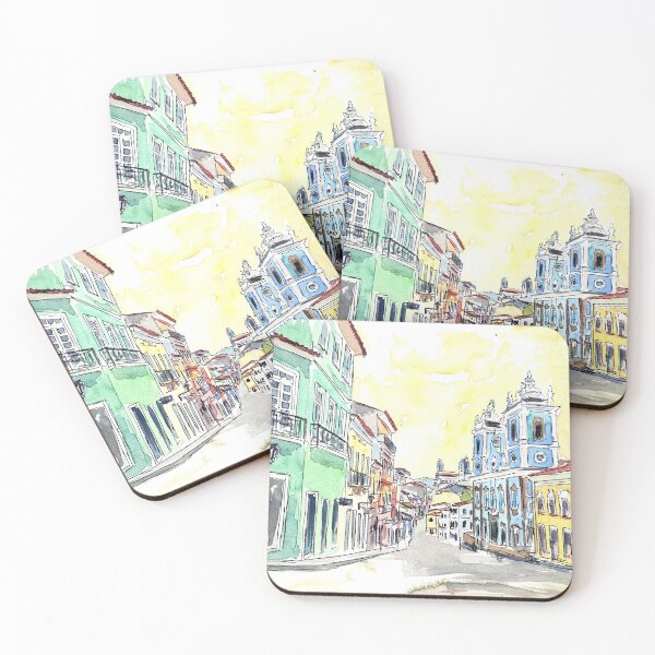 Item preview, San Salvador de Bahia - Brazil Colonial Old Town designed and sold by artshop77.