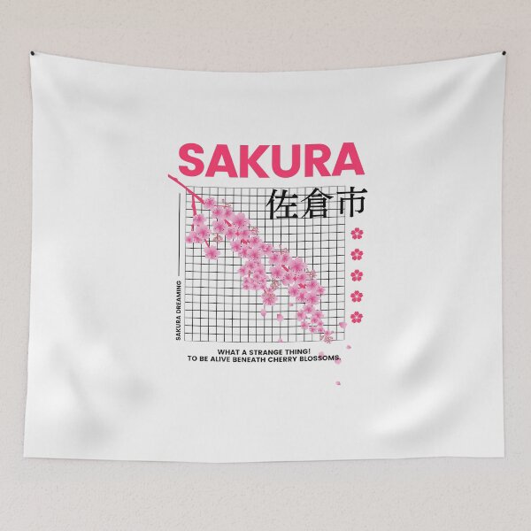 Item preview, What a Strange Thing! To be Alive Beneath Cherry Blossoms. designed and sold by Aphelionus.
