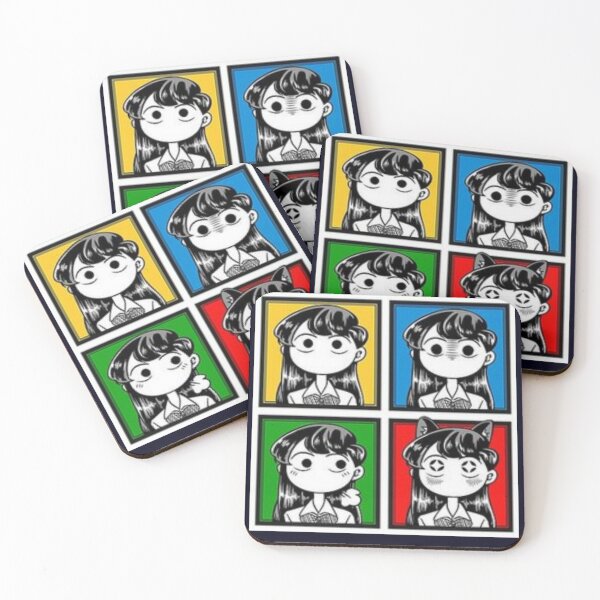 Item preview, Komi can't communicate Pop Art designed and sold by PalmMurrdg.