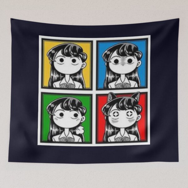 Item preview, Komi can't communicate Pop Art designed and sold by PalmMurrdg.