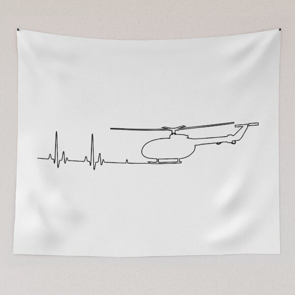 Item preview, Bo 105 Helicopter Heartbeat Pulse designed and sold by NorseTech.