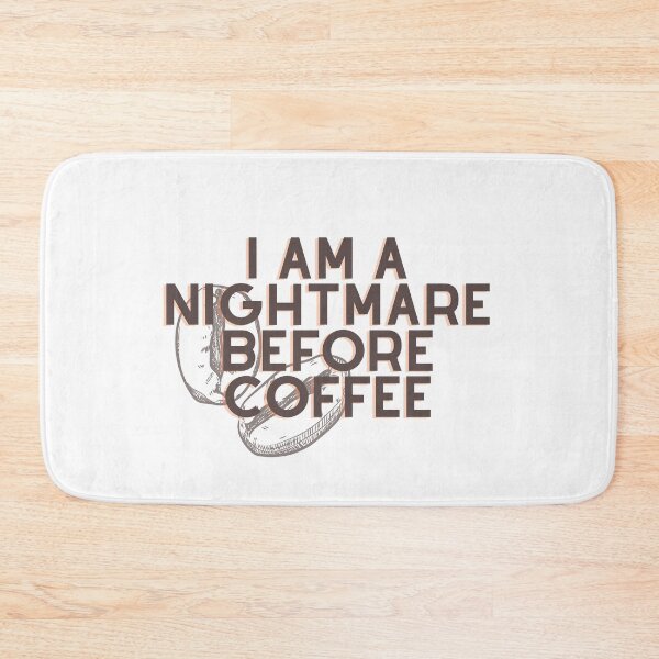 Item preview, I am a nightmare before coffee designed and sold by GamersLands.