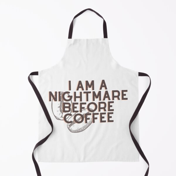Item preview, I am a nightmare before coffee designed and sold by GamersLands.