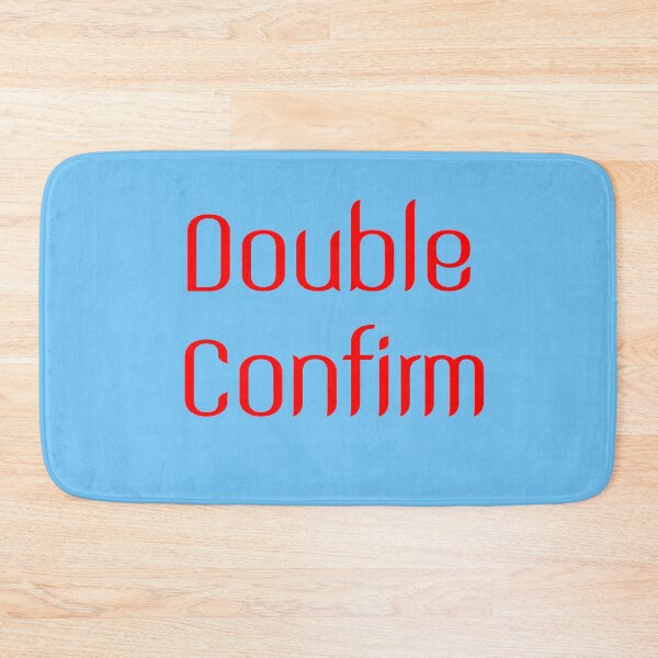 Item preview, Double Confirm Singlish designed and sold by UniqueDesignHub.