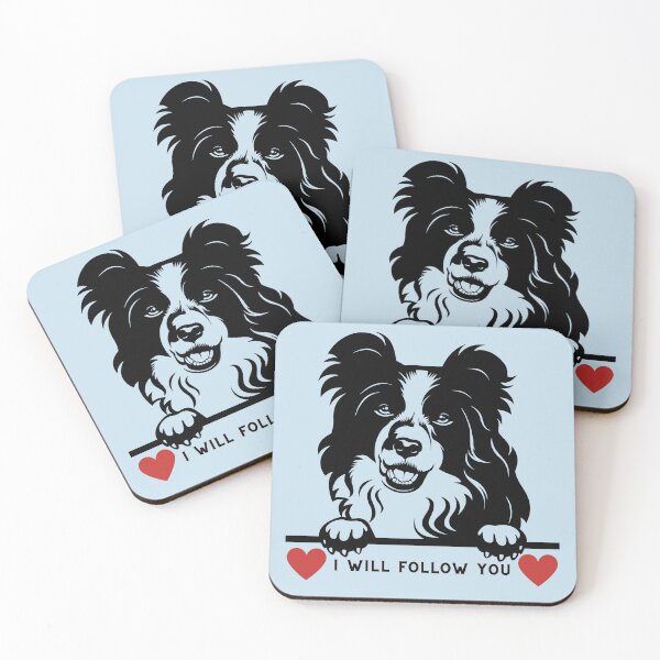 Item preview, Border Collie- "I Will Follow You"  designed and sold by June Market.