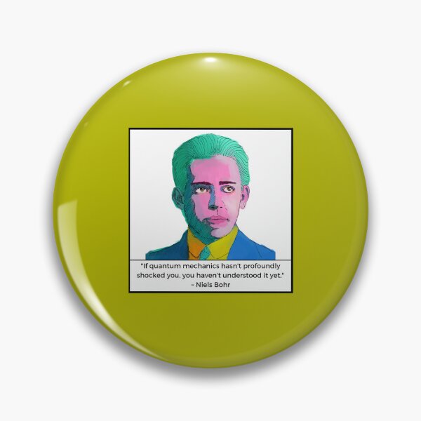 Artikelvorschau, Niels Bohr malt Sprüche entworfen und verkauft von KennyLucky.