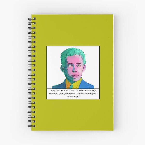 Item preview, Niels Bohr painting sayings designed and sold by KennyLucky.