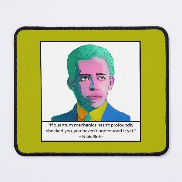 Item preview, Niels Bohr painting sayings designed and sold by KennyLucky.
