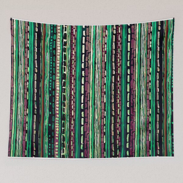 Item preview, Etchnic Scandinavian Pattern - Vertical Stripes designed and sold by MyArt23.