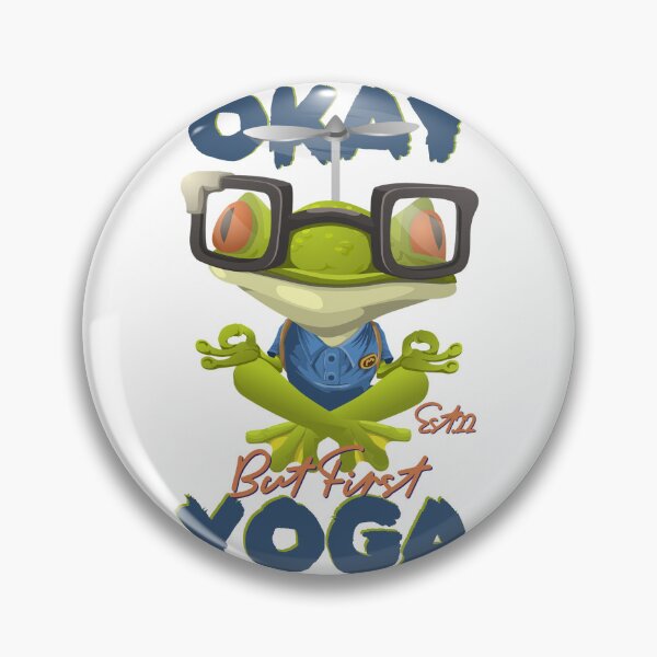 Item preview, OKAY BUT FIRST YOGA  designed and sold by GAADesignz.