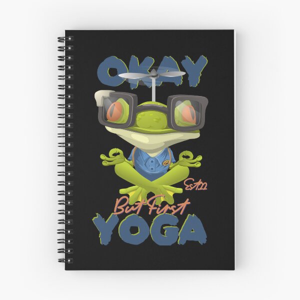 Item preview, OKAY BUT FIRST YOGA  designed and sold by GAADesignz.