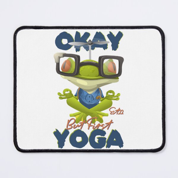 Item preview, OKAY BUT FIRST YOGA designed and sold by GAADesignz.