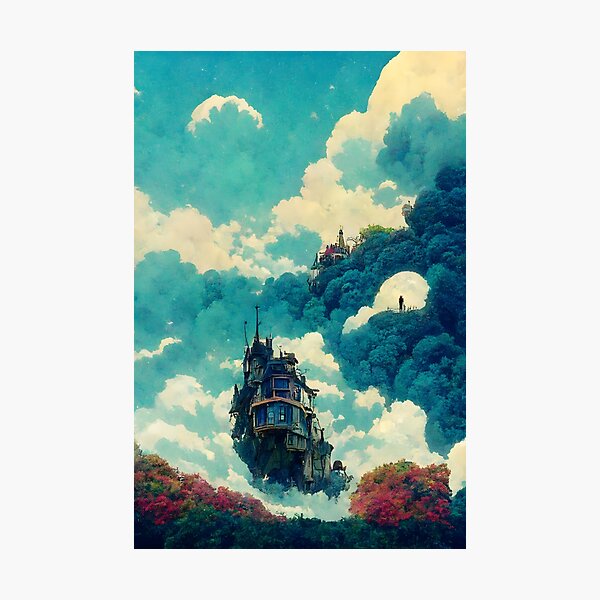 Moving Castle  Photographic Print