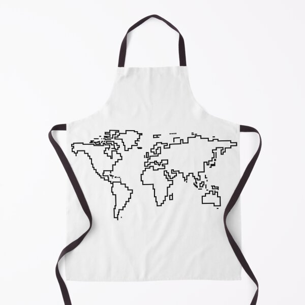 Item preview, Simplified world map designed and sold by Amilaz.