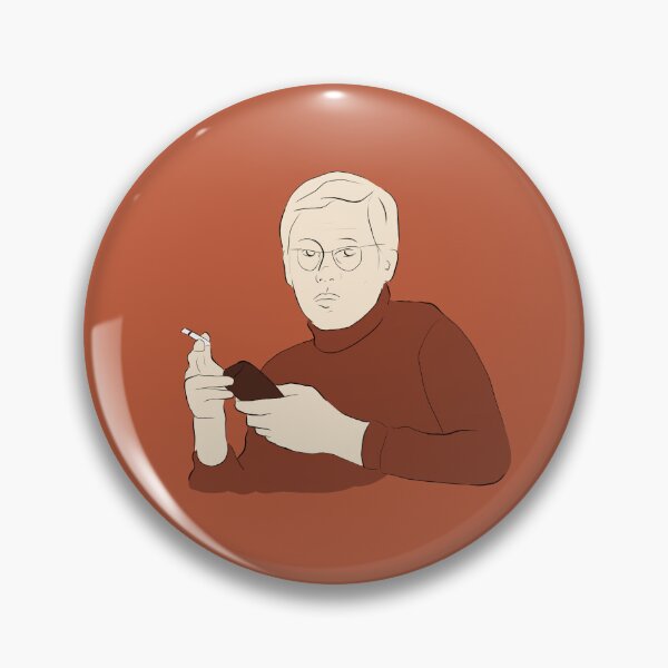 Item preview, Young Dieter Rams drawing in autumn colors designed and sold by Rosadraws.
