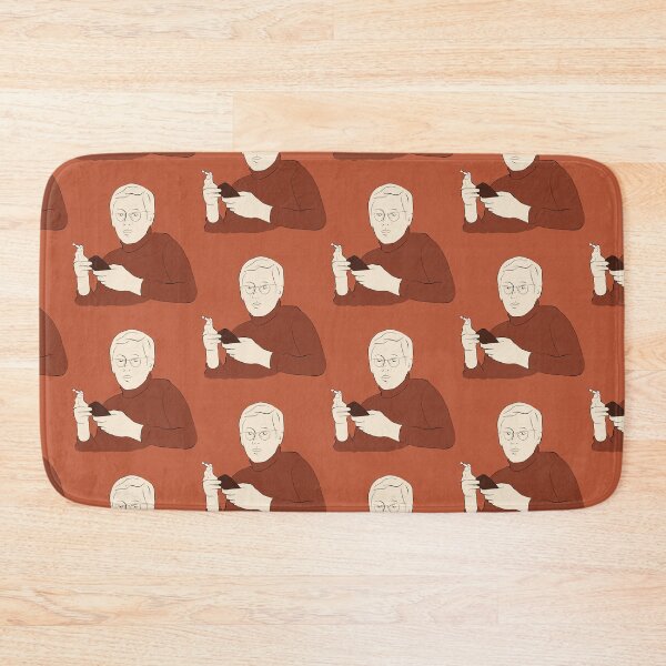 Item preview, Young Dieter Rams drawing in autumn colors designed and sold by Rosadraws.