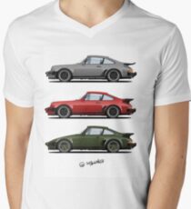 Camiseta de cuello en V Turbos