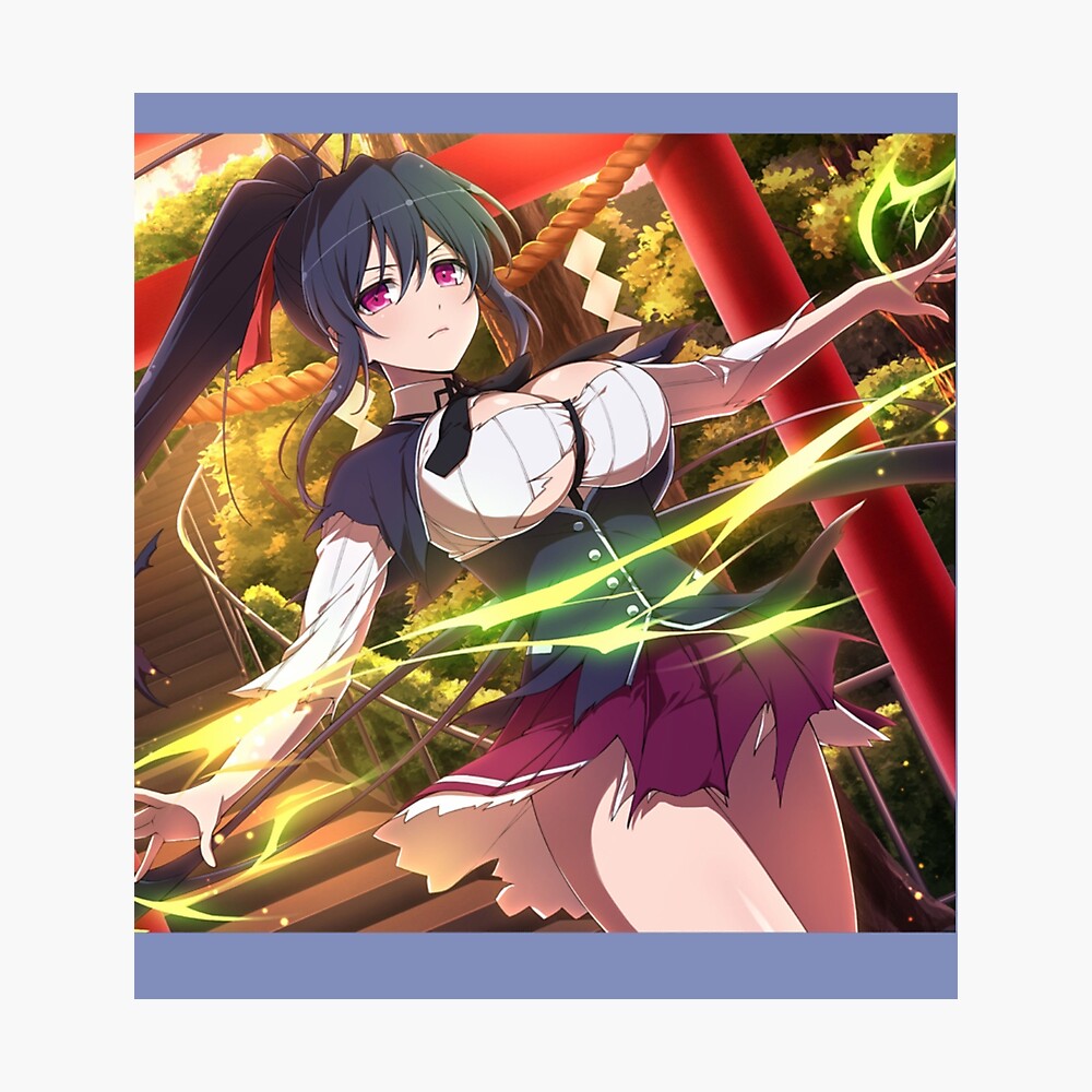 Póster for Sale con la obra «Caliente Himejima Akeno Sexy Tetas Tetas (High  School DxD Ecchi Lascivo Hentai Chica)» de BreannaKi | Redbubble