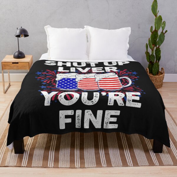 Item preview, SHUT UP LIVER YOU'RE FINE designed and sold by mytv2020.