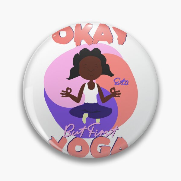 Item preview, OKAY BUT FIRST YOGA  designed and sold by GAADesignz.