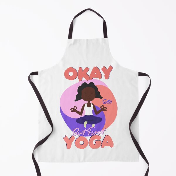 Item preview, OKAY BUT FIRST YOGA designed and sold by GAADesignz.