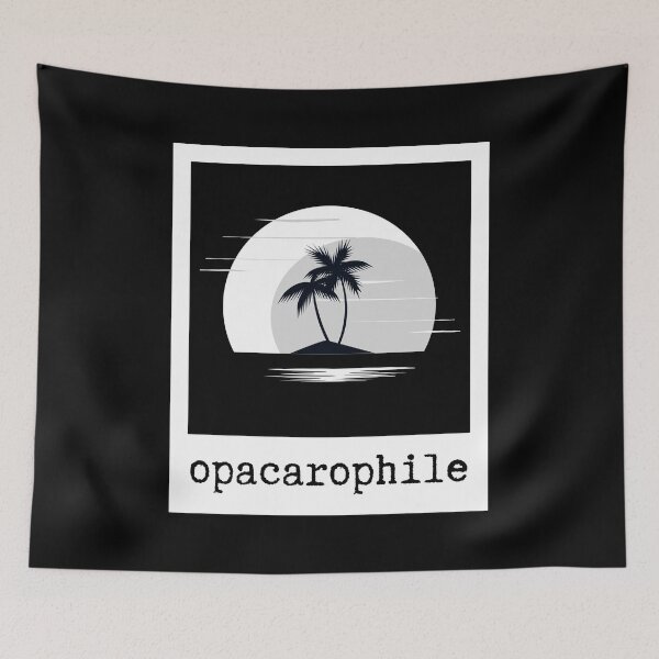 Item preview, Opacarophile (one who loves the sunset) designed and sold by adlibmaria.