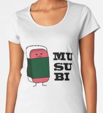 Happy Hawaiian Musubi Spam Sushi Nori Seaweed Women's Premium T-Shirt