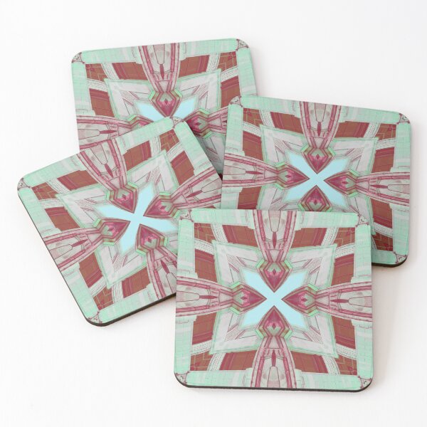 Item preview, The Escher Mix - Red and Green [CP22091b] designed and sold by Carina Parry Studios.