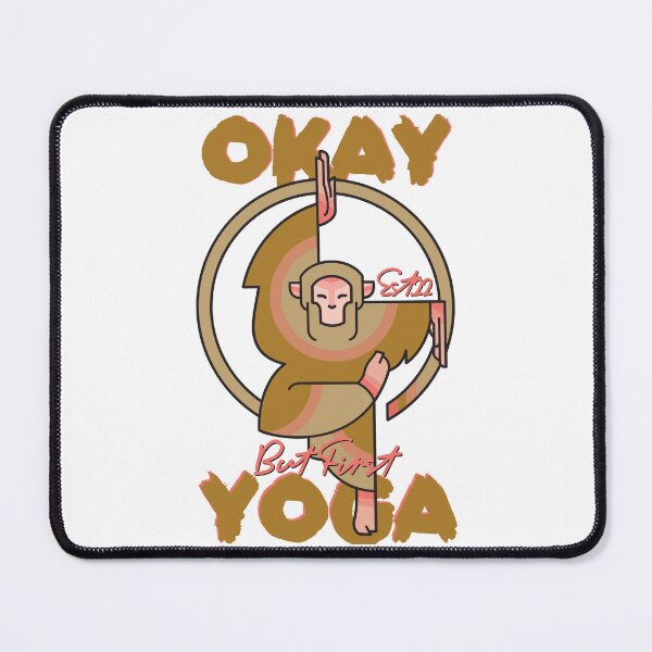 Item preview, OKAY BUT FIRST YOGA designed and sold by GAADesignz.