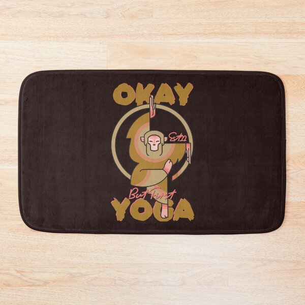 Item preview, OKAY BUT FIRST YOGA  designed and sold by GAADesignz.