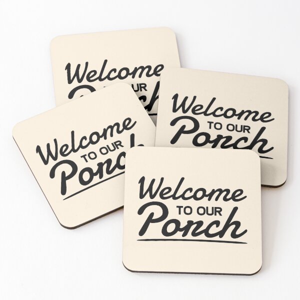 Item preview, Welcome To Our Porch Welcoming Guests Front Porch Decoration designed and sold by Team150Designz.